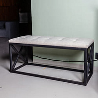 Банкетка «Cross bench» в стиле loft